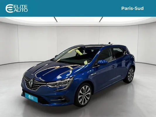 Renault Megane IV Blau Limousine DCI 115 EDC Techno