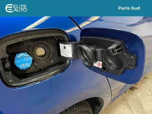 Renault Megane IV Blau Limousine DCI 115 EDC Techno